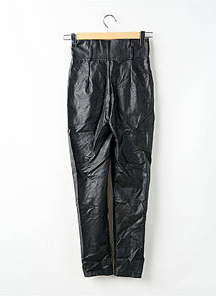 Pantalon slim talie înaltă talie înaltă negru BOOHOO femeie