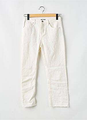 Blugi cu croială dreaptă alb PARFOIS femeie