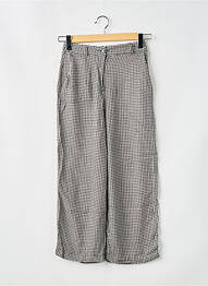 Pantalon 7/8 talie înaltă talie înaltă negru PULL & BEAR femeie