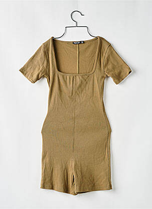 Salopetă scurtă verde NASTY GAL femeie