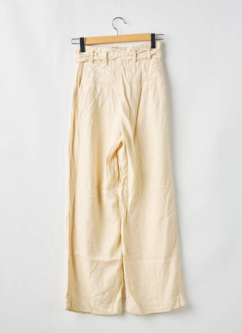 Pantalon larg bej REIKO femeie