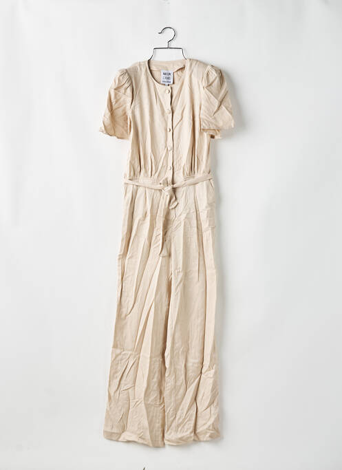 Salopetă-pantalon bej MAISON CLICHÉE femeie