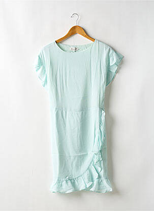 Rochie midi țesătură crep mâneci scurte verde MOLLY BRACKEN femeie
