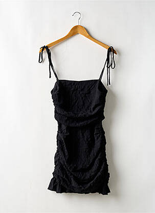 Rochie scurtă țesătură crep bretele subțiri negru LOVERS + FRIENDS femeie