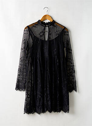 Rochie scurtă croială evazată mâneci lungi negru FOREVER 21 femeie