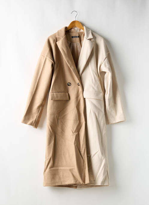 Palton lung bej BOOHOO femeie