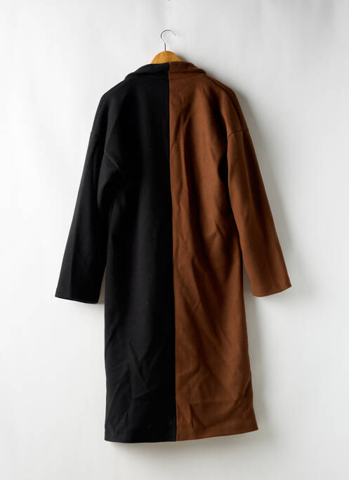 Palton lung maro BOOHOO femeie