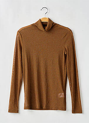 Pulover cu guler înalt maro MOLLY BRACKEN femeie