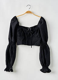 Bluză mâneci lungi mâneci lungi negru BOOHOO femeie