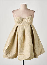 Rochie scurtă fără mâneci fără mâneci auriu HOUSE OF CB LONDON femeie