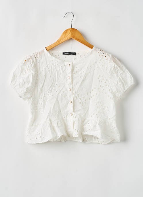 Cămașă alb BOOHOO femeie