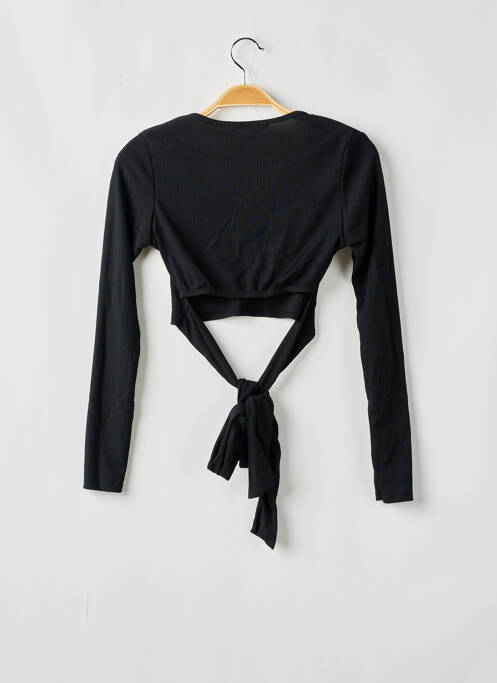 Top negru BOOHOO femeie