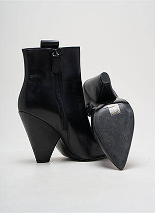 Botine/ghete material neted toc înalt de 10cm și mai mult negru LIU JO femeie