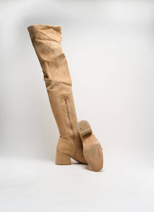 Cizme peste genunchi bej VANESSA WU femeie