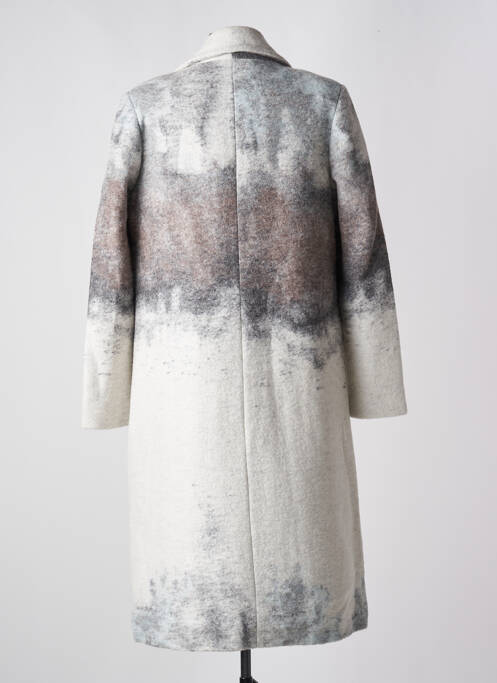 Palton lung gri MC PLANET femeie