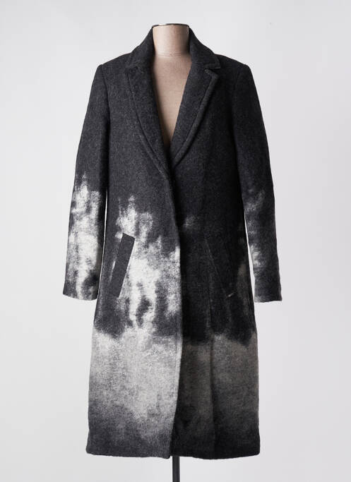 Palton lung gri închis MC PLANET femeie