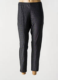 Pantalon 7/8 talie elastică gri BE THE QUEEN femeie