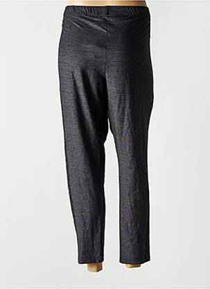 Pantalon 7/8 talie elastică gri BE THE QUEEN femeie