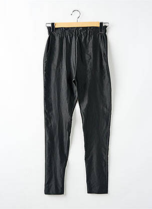 Pantalon slim talie elastică negru LAURA JANE femeie