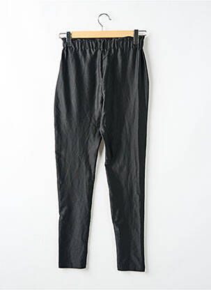 Pantalon slim talie elastică negru LAURA JANE femeie