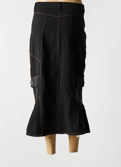 Fustă midi negru BE THE QUEEN femeie