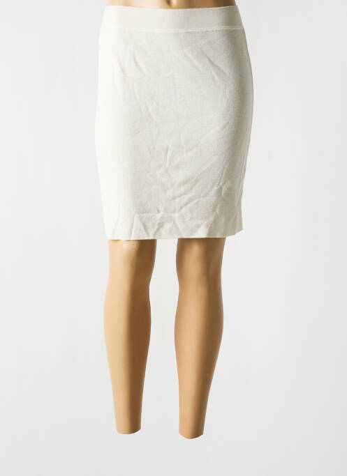 Fustă scurtă alb TIKI TIRAWA femeie