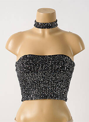 Top negru BROWNIE femeie