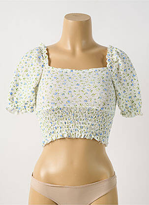 Top alb BOOHOO femeie