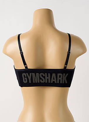Sutien fără armatură sutiene negru GYMSHARK femeie