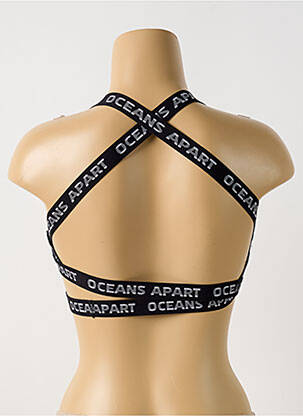 Sutien efect material satinat sutiene negru OCEANS APART femeie