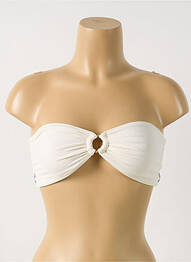 Sutien de costum de baie elasticitate top bentiță bej HOUSE OF CB LONDON femme