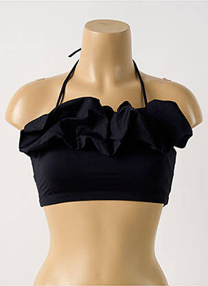Sutien de costum de baie elasticitate top bentiță negru MAIO femeie