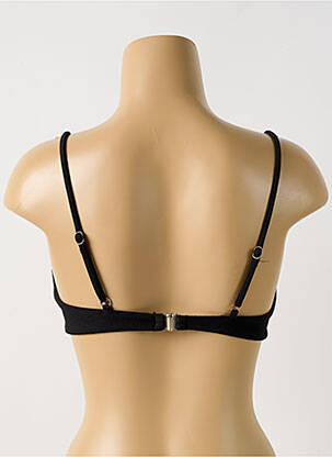 Sutien de costum de baie elasticitate top sutien modelat negru STRIPSKY femeie