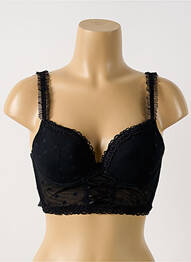 Corset țesătură tulle negru INTIMISSIMI femeie