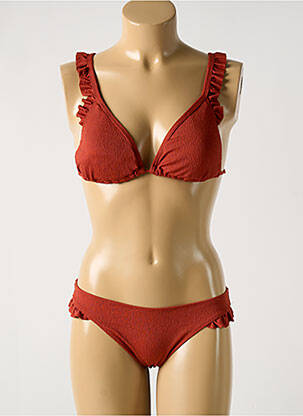 Costum de baie din două piese maro FRESH & SALT femeie