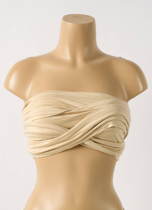 Top bej RUMOURS femeie