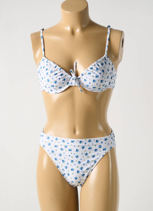 Costum de baie din două piese alb NÉNÉS femeie