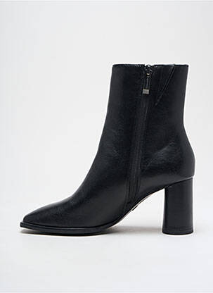 Botine/ghete material neted toc de 4 la 6 cm negru TAMARIS femeie