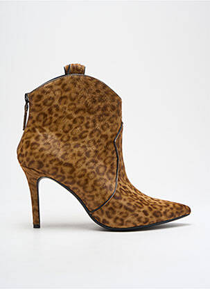 Botine/Ghete maro LOLA CRUZ femeie