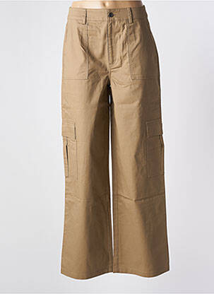 Pantalon cargo maro KAFFE femeie
