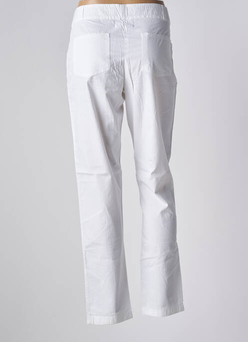 Pantalon drept alb GOUBI femeie