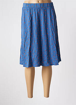 Fustă midi albastru ZILCH femeie