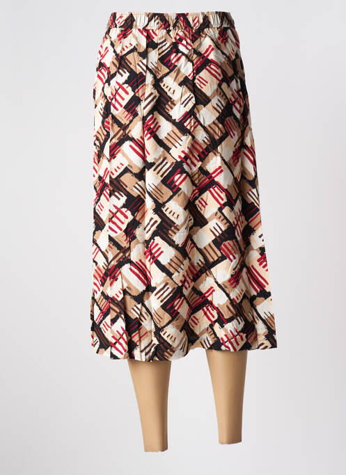 Fustă midi bej ZILCH femeie