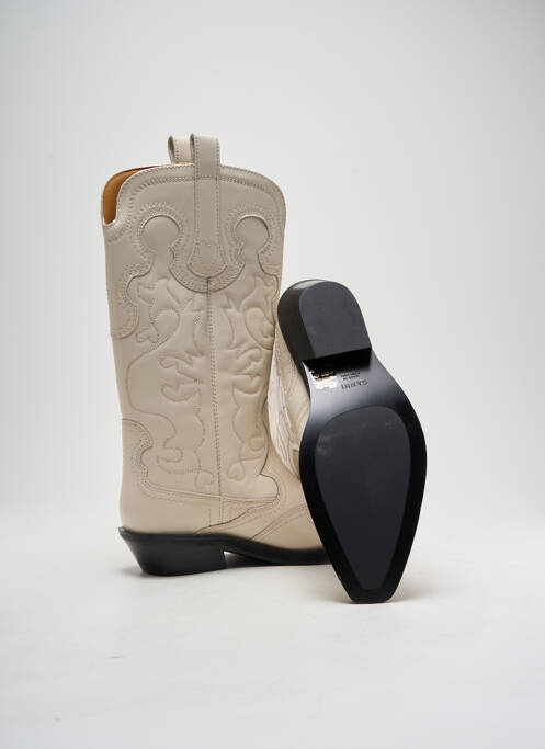 Cizme bej GANNI femeie