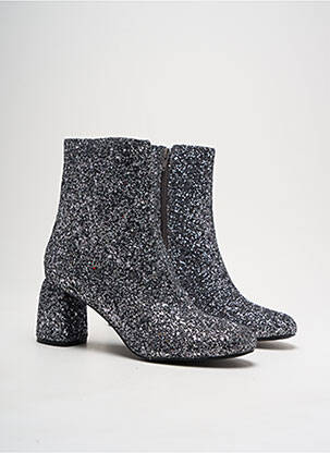 Botine/Ghete argintiu VANESSA WU femeie