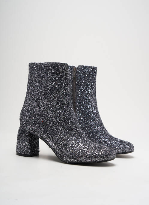 Botine/Ghete argintiu VANESSA WU femeie