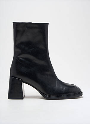 Botine/ghete material neted toc de 4 la 6 cm negru SCHMOOVE femeie