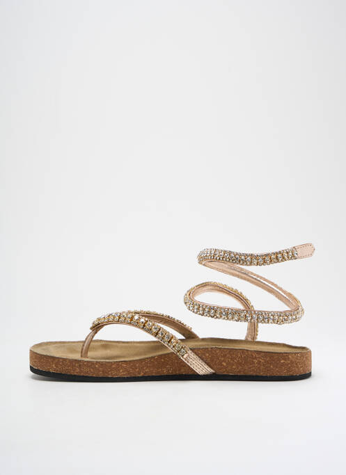 Șlapi auriu STRATEGIA femeie