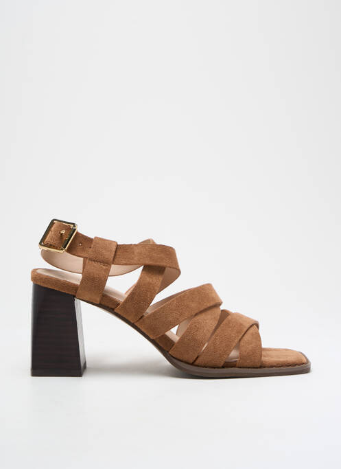 Sandale/Pantofi decupați maro VANESSA WU femeie