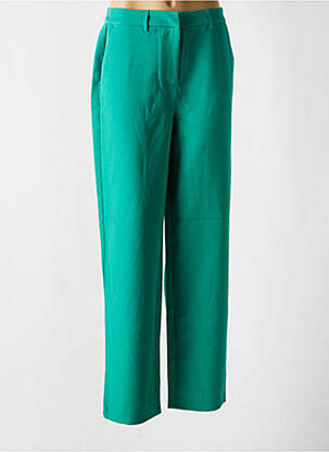 Pantalon drept verde VILA femeie
